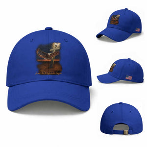 Soar On Wings Like Eagles Christian Faith Baseball Cap Isaiah 40:31 Bible Verse