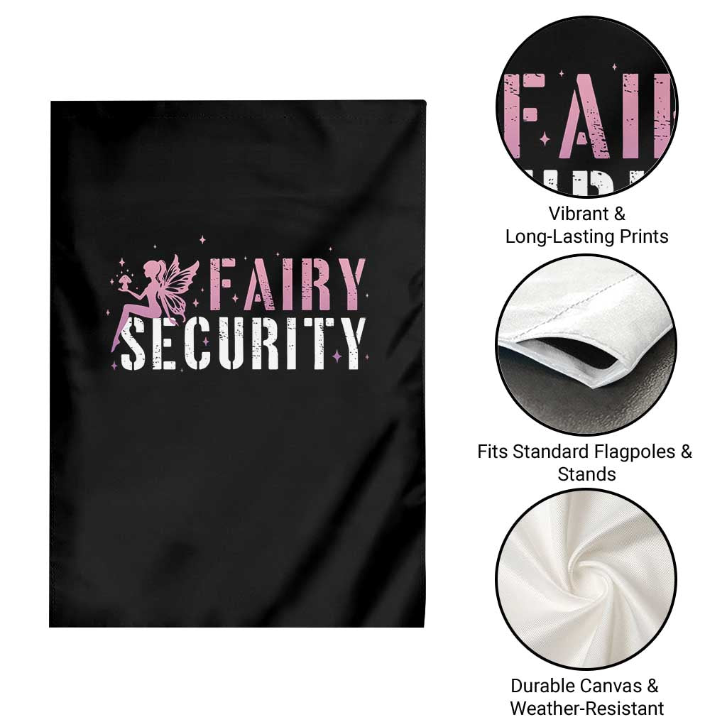 Halloween Dad Mom Garden Flag Fairy Security Vintage Fairy Girl Mushroom Star TS11 Print Your Wear