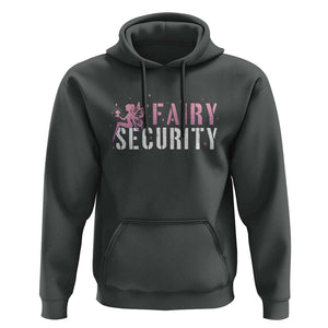 Halloween Dad Mom Hoodie Fairy Security Vintage Fairy Girl Mushroom Star TS11 Dark Heather Print Your Wear