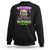 Funny Trump Halloween Sweatshirt Trump Revenge Tour 2024 Scary Zombie Bat Moon TS11 Black Print Your Wear