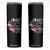 I Am Not Just Daddys Little Girl I Am A Veterans Daughter Skinny Tumbler American Flag TS11 Black Print Your Wear