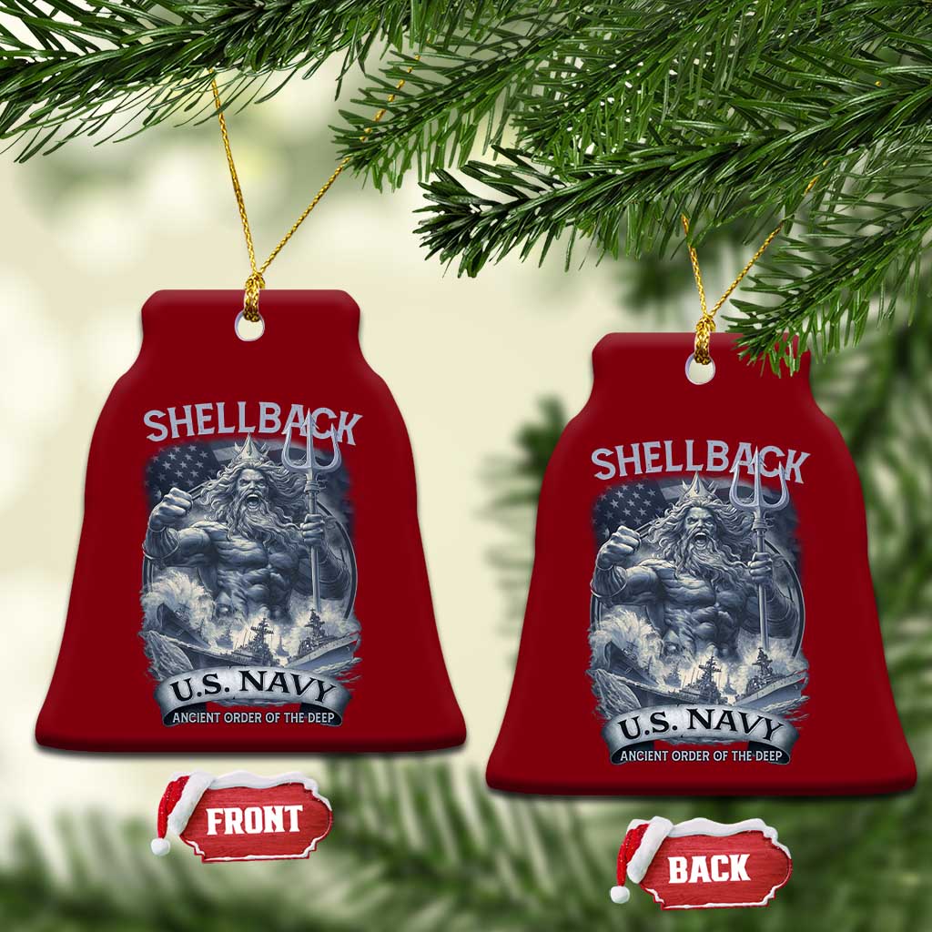 Navy Veteran Ceramic Ornament King Neptune Shellback Ancient Order Of The Deep TS11 Print Your Wear