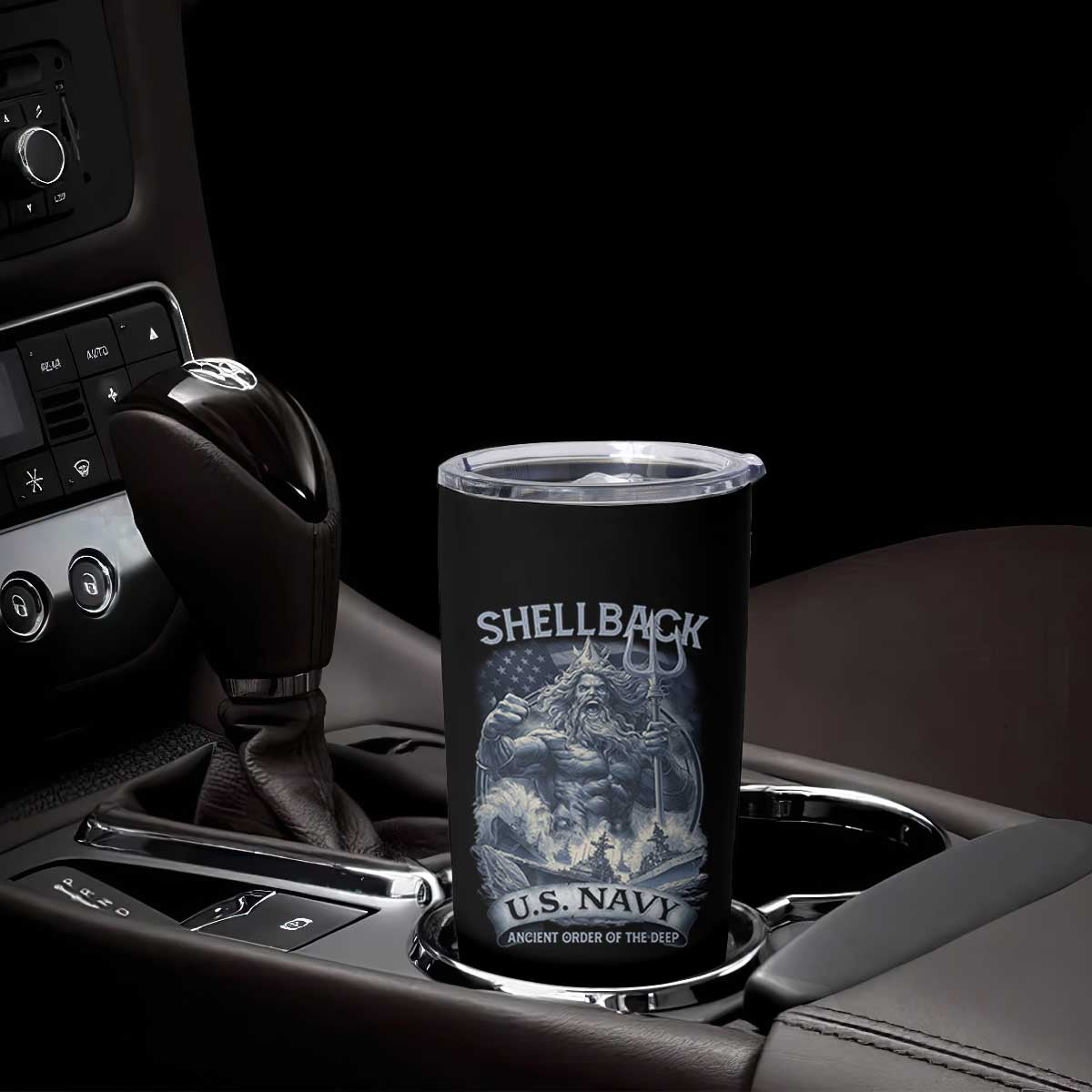 Navy Veteran Tumbler Cup King Neptune Shellback Ancient Order Of The Deep TS11 Print Your Wear
