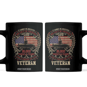 Submarine Veteran Coffee Mug It Cannot Be Inherited Nor Can It Be Purchased I Have Earned It TS11 Black Print Your Wear