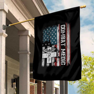 Combat Medic Soldier Garden Flag Medical Military American Flag TS11 Print Your Wear