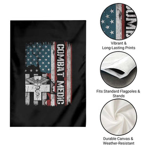 Combat Medic Soldier Garden Flag Medical Military American Flag TS11 Print Your Wear