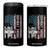 Combat Medic Soldier 4 in 1 Can Cooler Tumbler Medical Military American Flag TS11 One Size: 16 oz Black Print Your Wear