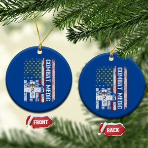 Combat Medic Soldier Ceramic Ornament Medical Military American Flag TS11 1pc Blue Print Your Wear