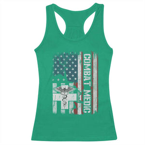 Combat Medic Soldier Racerback Tank Top Medical Military American Flag TS11 Irish Green Print Your Wear