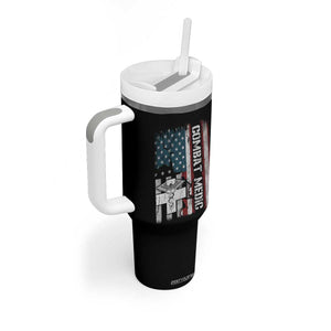 Combat Medic Soldier Tumbler With Handle Medical Military American Flag TS11 Print Your Wear