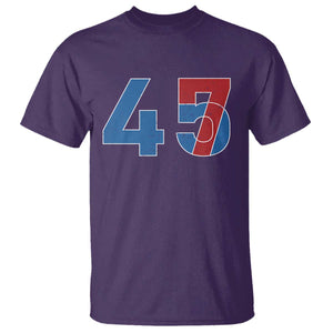 Trump Won 45 47 T Shirt The 47th US President 2024 USA Election TS11 Purple Print Your Wear