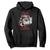 Hail Santa Heavy Metal Christmas Hoodie Krampus Xmas Rock & Roll TS11 Black Print Your Wear