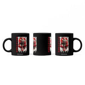 Christmas Samurai Santa Coffee Mug Japanese Xmas Warrior Ukiyo-e Art TS11 Print Your Wear