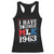 I Have A Dream Martin Luther King Racerback Tank Top MLK Day 1963 TS11 Black Print Your Wear