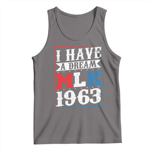I Have A Dream Martin Luther King Tank Top MLK Day 1963 TS11 Deep Heather Print Your Wear