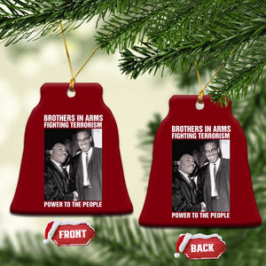 Martin Luther King And Malcolm X Ceramic Ornament Brothers In Arms Fighting Terrorism Power To The People TS11 Print Your Wear