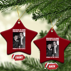 Martin Luther King And Malcolm X Ceramic Ornament Brothers In Arms Fighting Terrorism Power To The People TS11 Print Your Wear