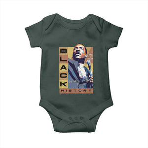 I Have A Dream Martin Luther King MLK Quote Baby Onesie Black History Month TS11 Print Your Wear