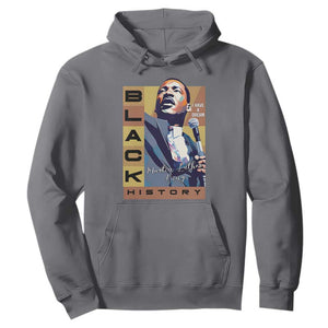 I Have A Dream Martin Luther King MLK Quote Hoodie Black History Month TS11 Charcoal Print Your Wear