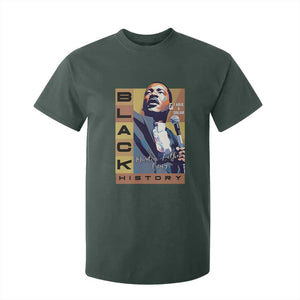 I Have A Dream Martin Luther King MLK Quote T Shirt For Kid Black History Month TS11 Dark Forest Green Print Your Wear