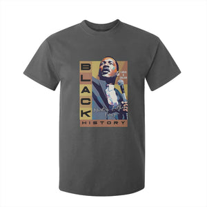 I Have A Dream Martin Luther King MLK Quote T Shirt For Kid Black History Month TS11 Dark Heather Print Your Wear