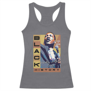 I Have A Dream Martin Luther King MLK Quote Racerback Tank Top Black History Month TS11 Charcoal Print Your Wear