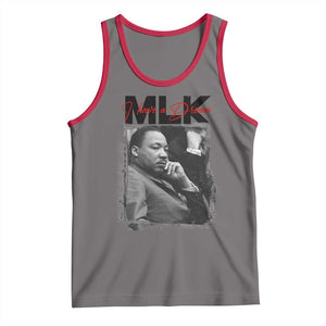MLK I Have A Dream Tank Top Dr Martin Luther King Jr Black History Month TS11 Deep Heather Red Print Your Wear