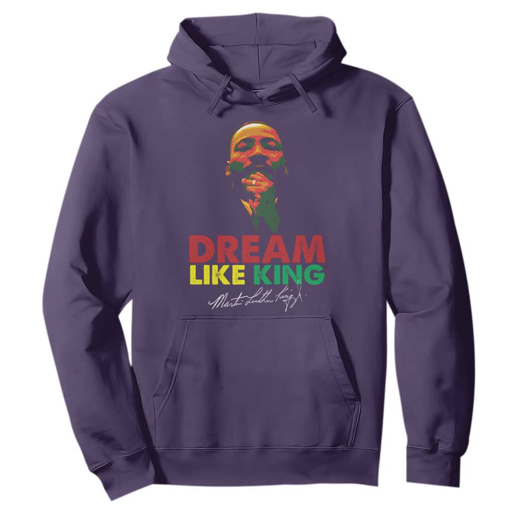 Dream Like King Martin Luther King Hoodie MLK Black History Month TS11 Purple Print Your Wear