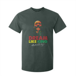 Dream Like King Martin Luther King T Shirt For Kid MLK Black History Month TS11 Dark Forest Green Print Your Wear