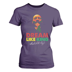 Dream Like King Martin Luther King T Shirt For Women MLK Black History Month TS11 Purple Print Your Wear