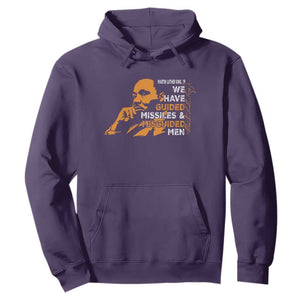 MLK We Have Guided Missiles And Misguided Men Hoodie Martin Luther King Jr Black History Month TS11 Purple Print Your Wear