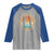 MLK Intelligence Plus Character That's The Goal Of True Education Raglan Shirt Martin Luther King TS11 Sport Gray Royal Print Your Wear