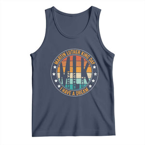 Martin Luther King I Have A Dream Tank Top Retro MLK Day TS11 Navy Print Your Wear