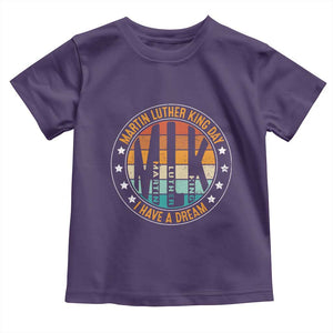 Martin Luther King I Have A Dream Toddler T Shirt Retro MLK Day TS11 Purple Print Your Wear