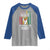 Martin Luther King Quote Raglan Shirt The Time Is Always Right To Do What Is Right Hand Fist TS11 Sport Gray Royal Print Your Wear
