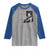 MLK Darkness Cannot Drive Out Darkness Only Light Can Do That Raglan Shirt Martin Luther King TS11 Sport Gray Royal Print Your Wear