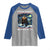 Funny Bigfoot Guess What Raglan Shirt Butt Sasquatch Starry Night TS11 Sport Gray Royal Print Your Wear