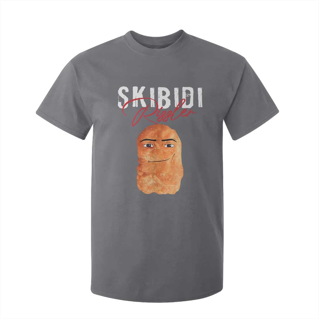 Funny Skibidi Toilet Rizzler T Shirt For Kid Brainrot Memes Rizz TS11 Charcoal Print Your Wear