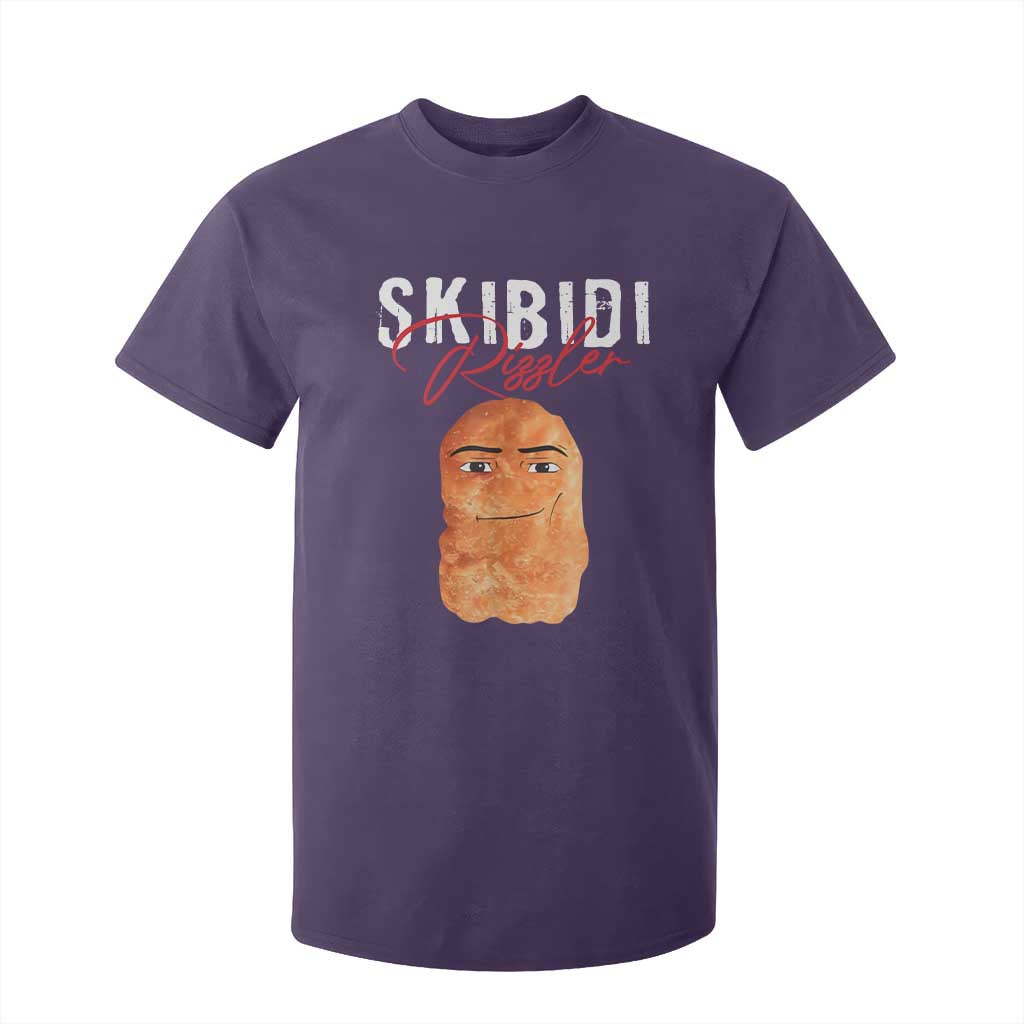 Funny Skibidi Toilet Rizzler T Shirt For Kid Brainrot Memes Rizz TS11 Purple Print Your Wear