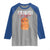 Funny Skibidi Toilet Rizzler Raglan Shirt Brainrot Memes Rizz TS11 Sport Gray Royal Print Your Wear
