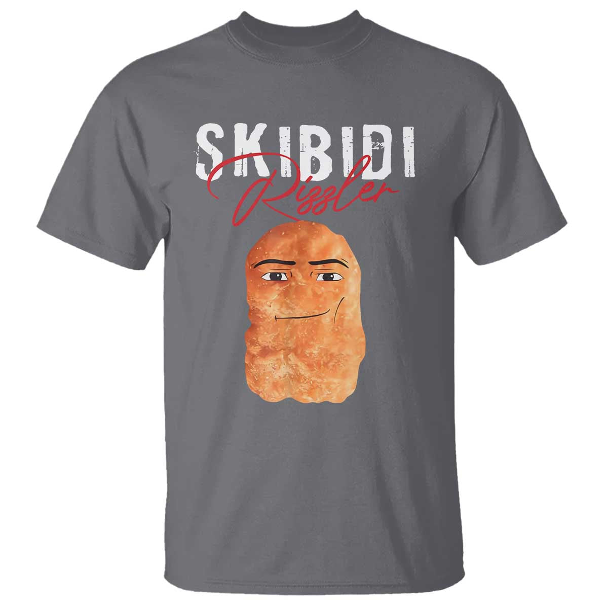 Funny Skibidi Toilet Rizzler T Shirt Brainrot Memes Rizz TS11 Charcoal Print Your Wear