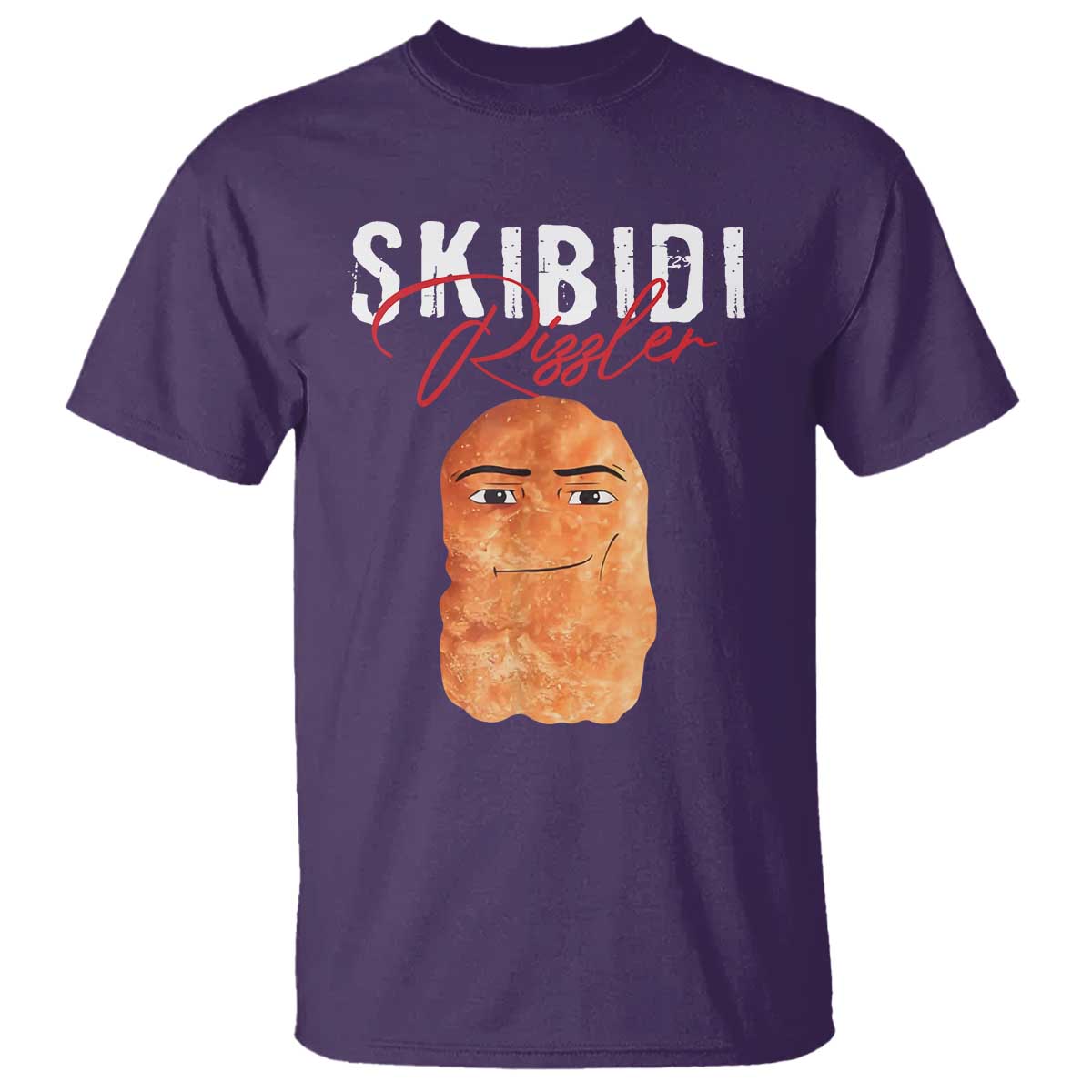 Funny Skibidi Toilet Rizzler T Shirt Brainrot Memes Rizz TS11 Purple Print Your Wear