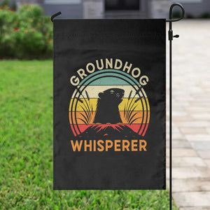 Funny Groundhog Whisperer Garden Flag Retro Vintage Woodchuck Lover TS11 Print Your Wear