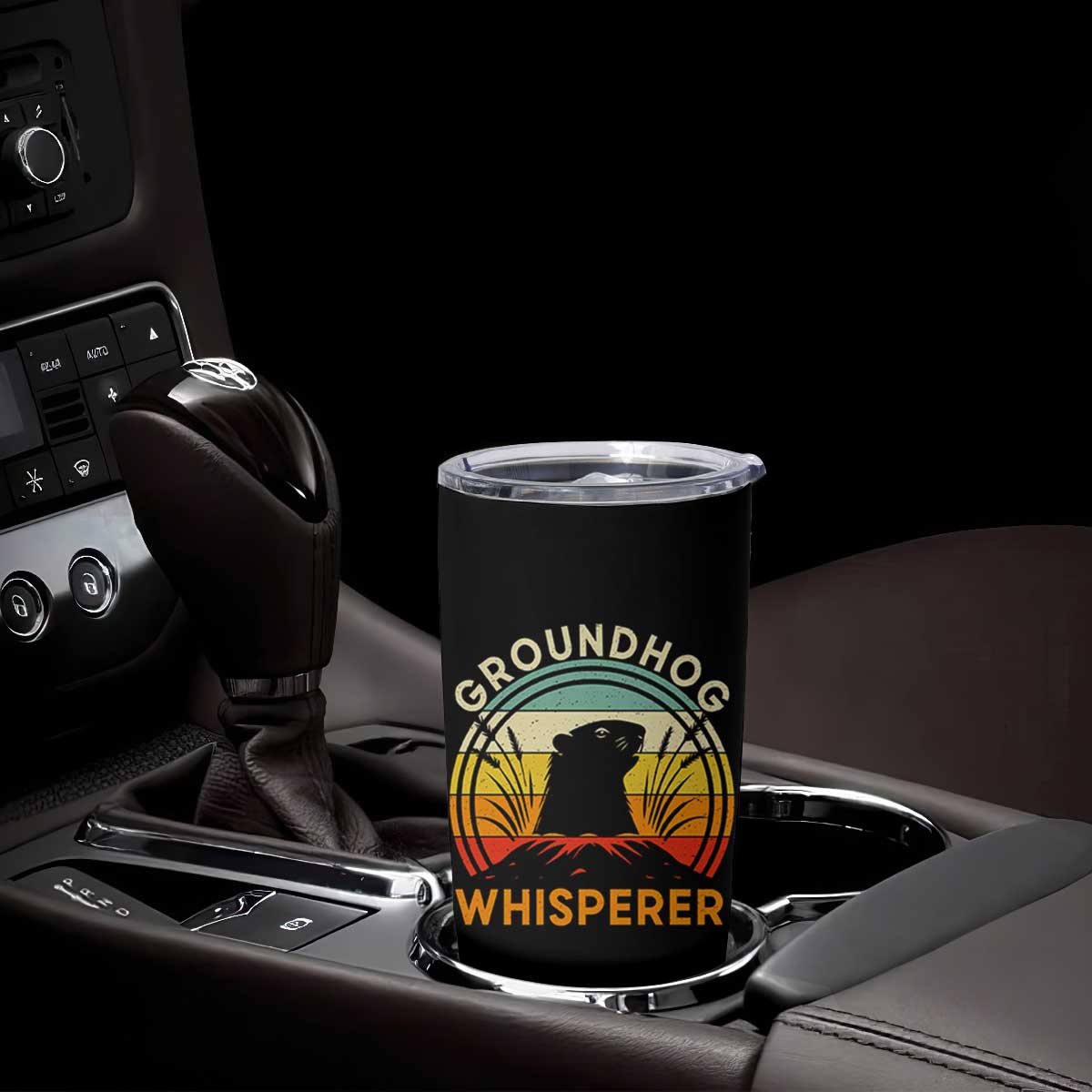 Funny Groundhog Whisperer Tumbler Cup Retro Vintage Woodchuck Lover TS11 Print Your Wear