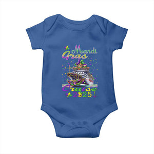 Funny Mardi Gras Cruise 2025 Baby Onesie Trip New Orleans Family Matching TS11 Royal Blue Print Your Wear