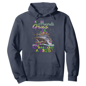 Funny Mardi Gras Cruise 2025 Hoodie Trip New Orleans Family Matching TS11 Navy Print Your Wear