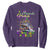 Funny Mardi Gras Cruise 2025 Sweatshirt Trip New Orleans Family Matching TS11 Purple Print Your Wear