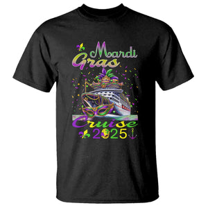 Funny Mardi Gras Cruise 2025 T Shirt Trip New Orleans Family Matching TS11 Black Print Your Wear
