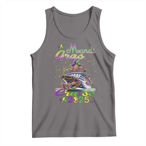 Funny Mardi Gras Cruise 2025 Tank Top Trip New Orleans Family Matching TS11 Deep Heather Print Your Wear