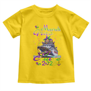 Funny Mardi Gras Cruise 2025 Toddler T Shirt Trip New Orleans Family Matching TS11 Daisy Print Your Wear